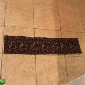 Leopard print scarf